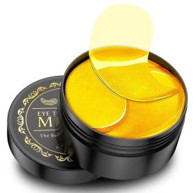 24K Gold Under Eye Patches - 60 Pack for Puffy Eyes, Dark Circles