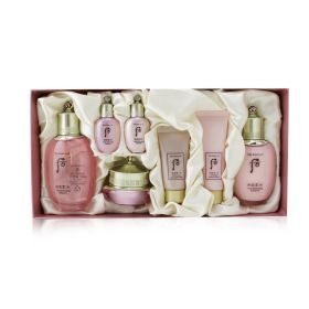 Gongjinhyang: Soo Vital Hydrating Set: Balancer (150ml +20ml) + Emulsion (110ml + 20ml) + Cream 20ml + Cleanser 40ml + Overnight Mask 30ml