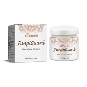 Ximonth Nail Care Cream Repair Grey Nail Nail Shine Soft Nail Moisturizing Moisturizing Cleansing And Exfoliating Care Cream (Option: 20g-41g-1.89*1.66*1.66inch)